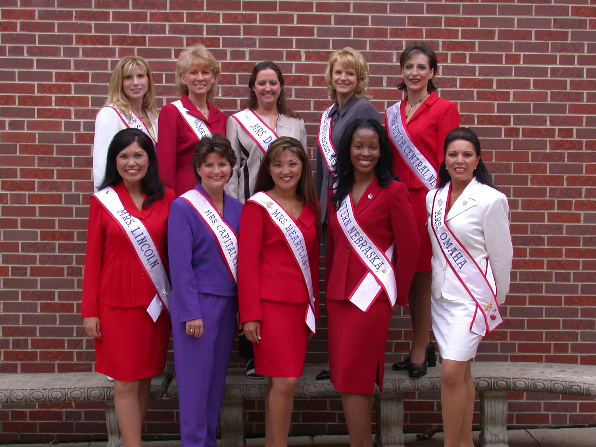 Contestants Mrs. Nebraska America